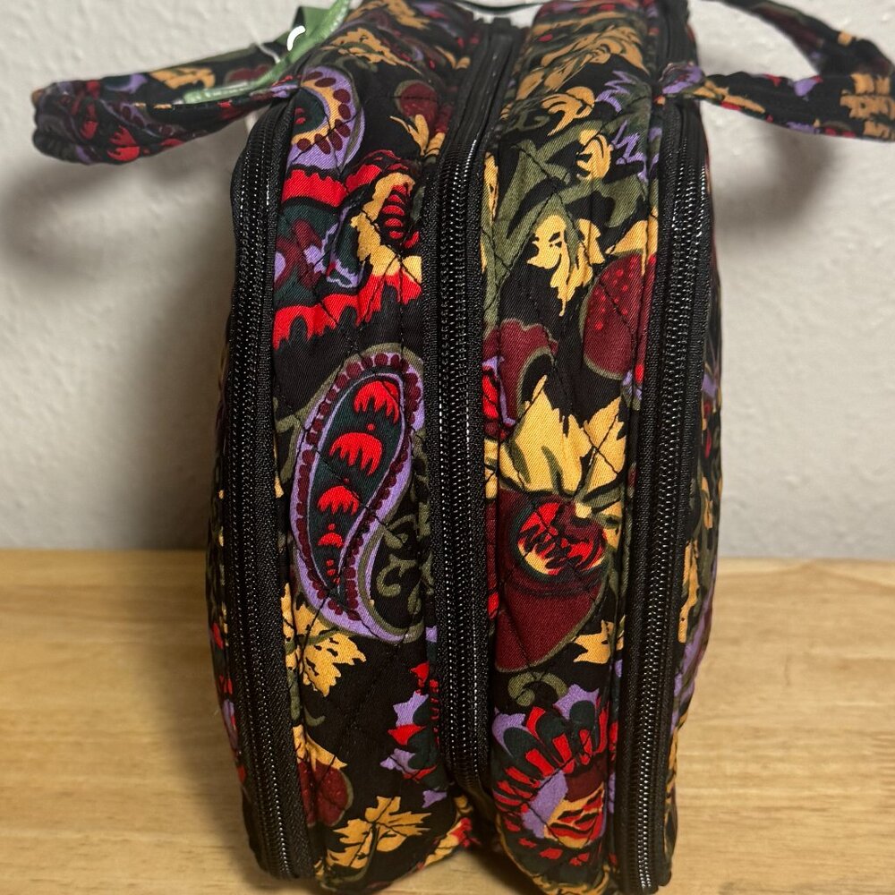 Vera Bradley Ultimate Travel Case in Midnight Garden Paisley NWT - Picture 9 of 10